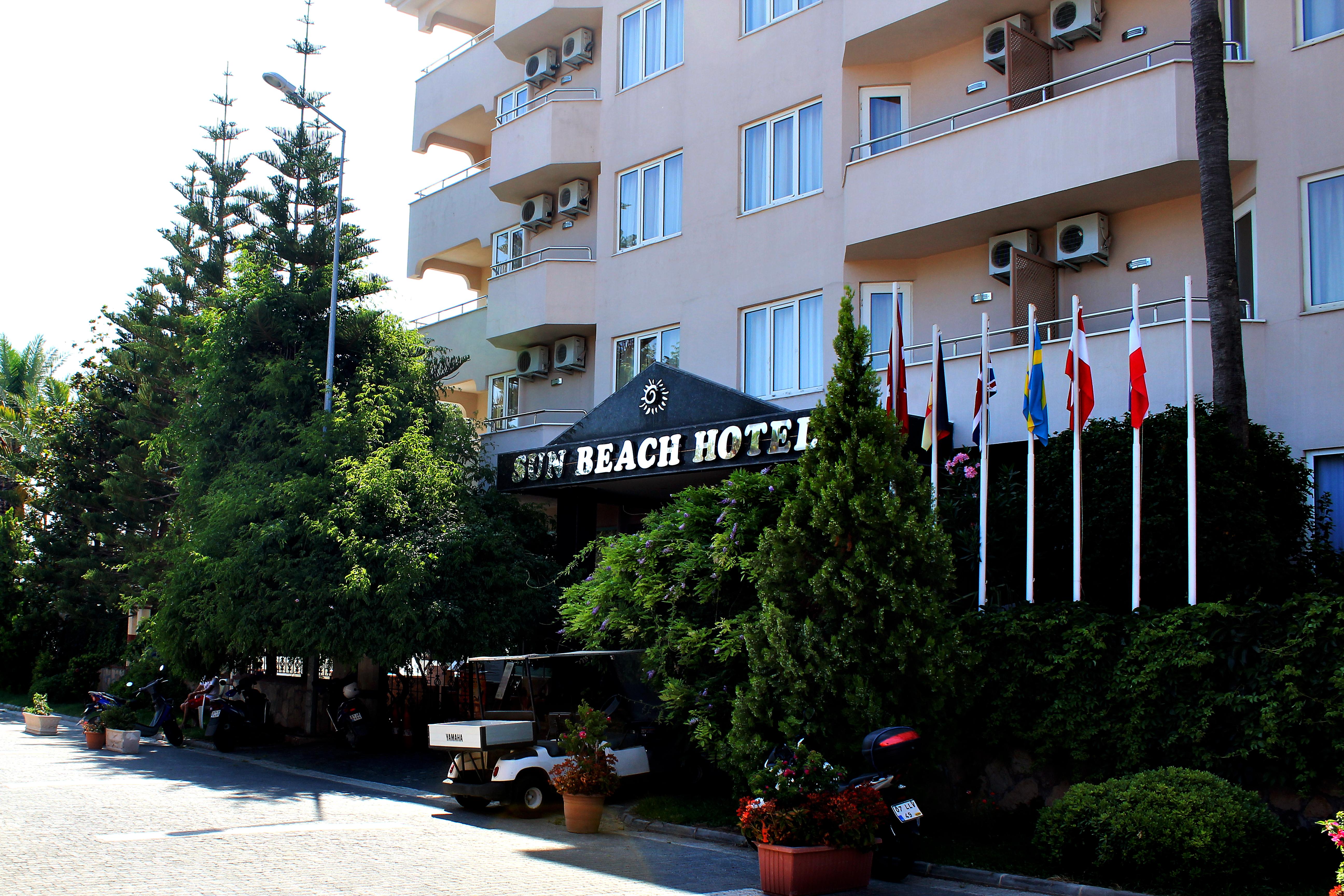 Sun Beach Hotel Side Kültér fotó