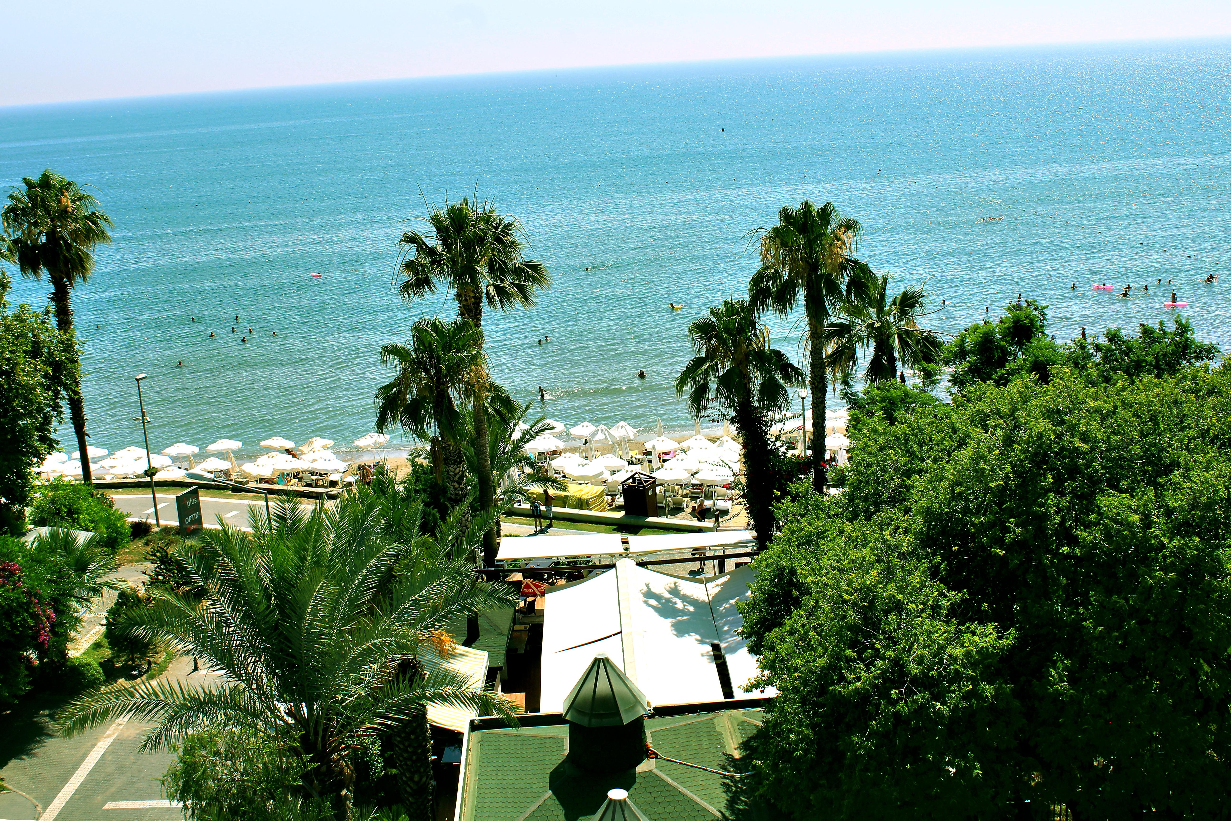 Sun Beach Hotel Side Kültér fotó